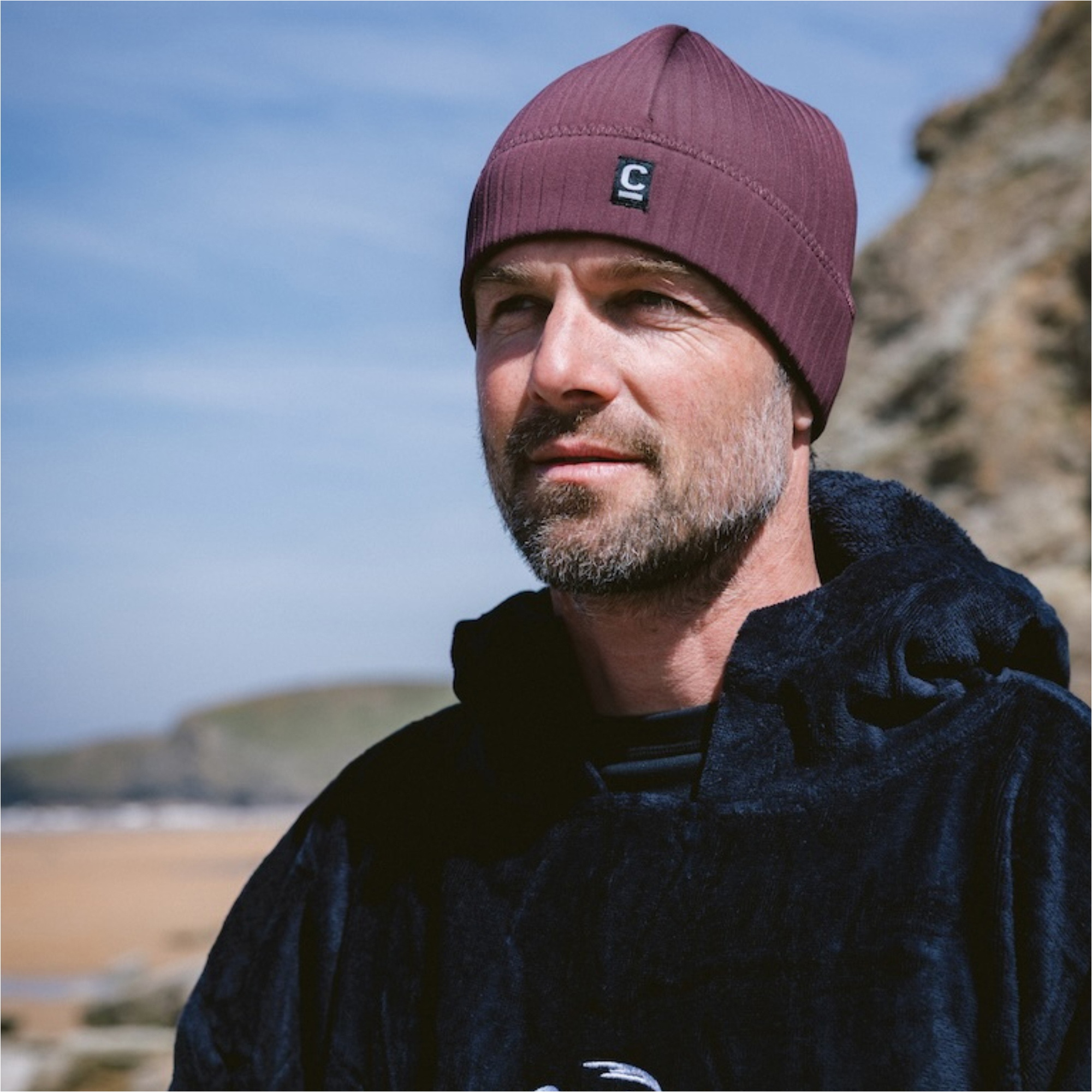 2026 C-Skins Storm Chaser 2mm Beanie C-HOBE - Rust